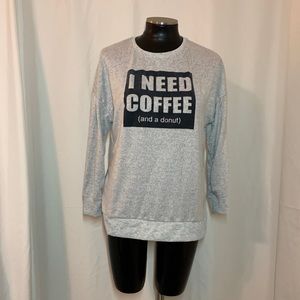 Crew neck sweater *receive free with bundle of 2 or more *